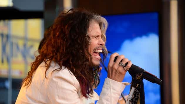 Aerosmiths Steven Tyler Posts Virus Safety Video Showing Him Licking His Band Mates Faces Ksro