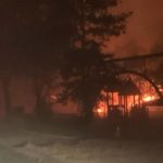 Shady Fire on Mountain Hawk Drive. (Mike DeWald)