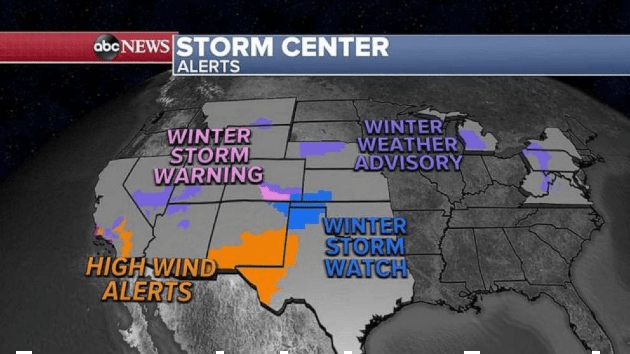 Severe weather outbreak expected in South with tornadoes and large hail ...