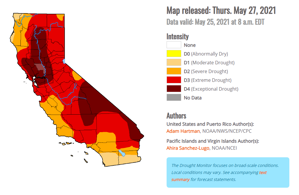 Exceptional Drought Conditions Spread Across More of California - Vimarsana News