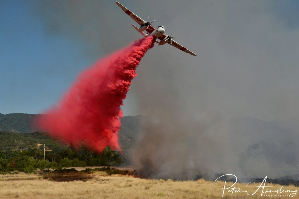 Fire Near Ukiah Sawmill Contained, 5 to 10 Acres. KSRO