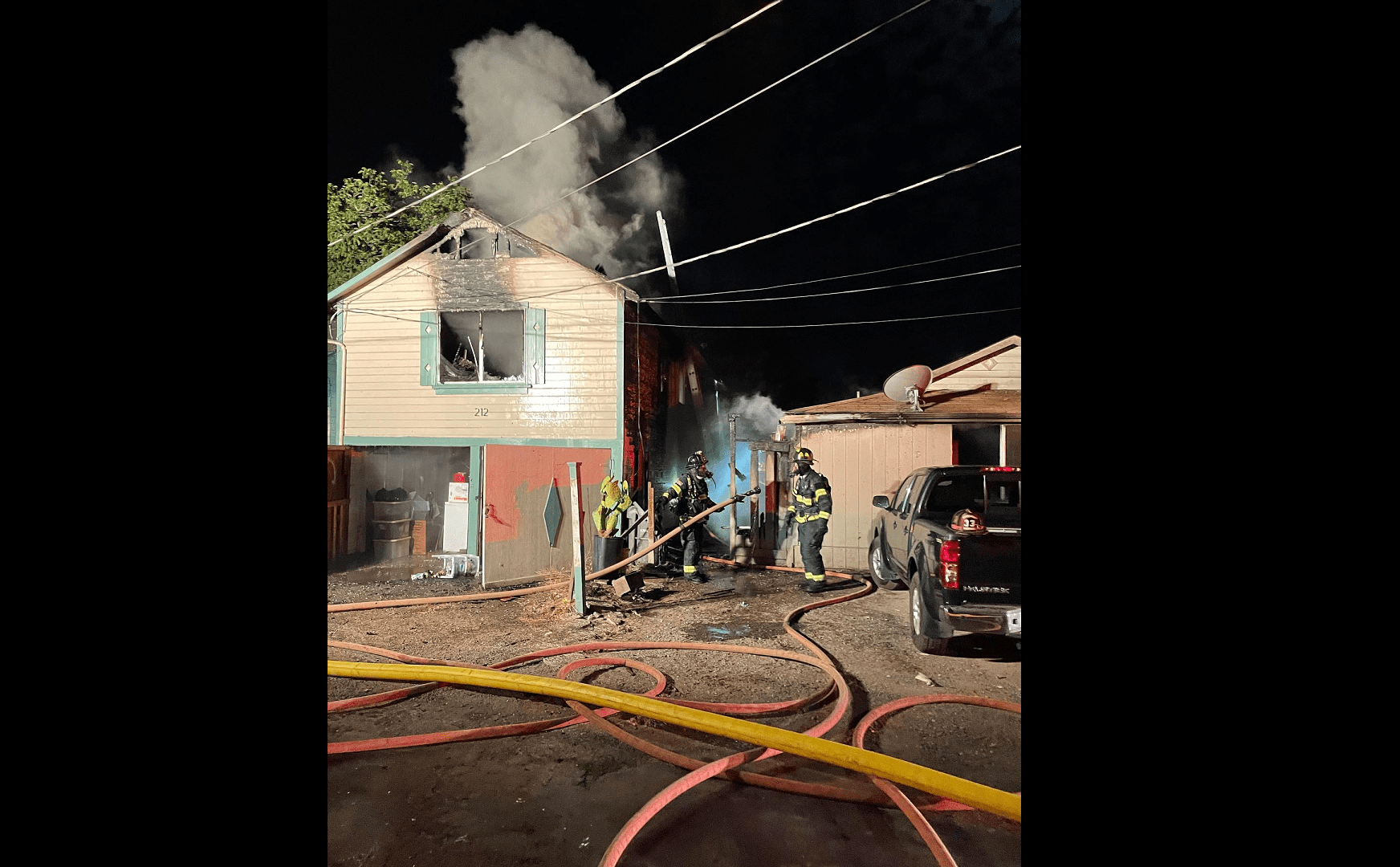 Six Displaced After Two Houses Catch Fire in Boyes Hot Springs KSRO