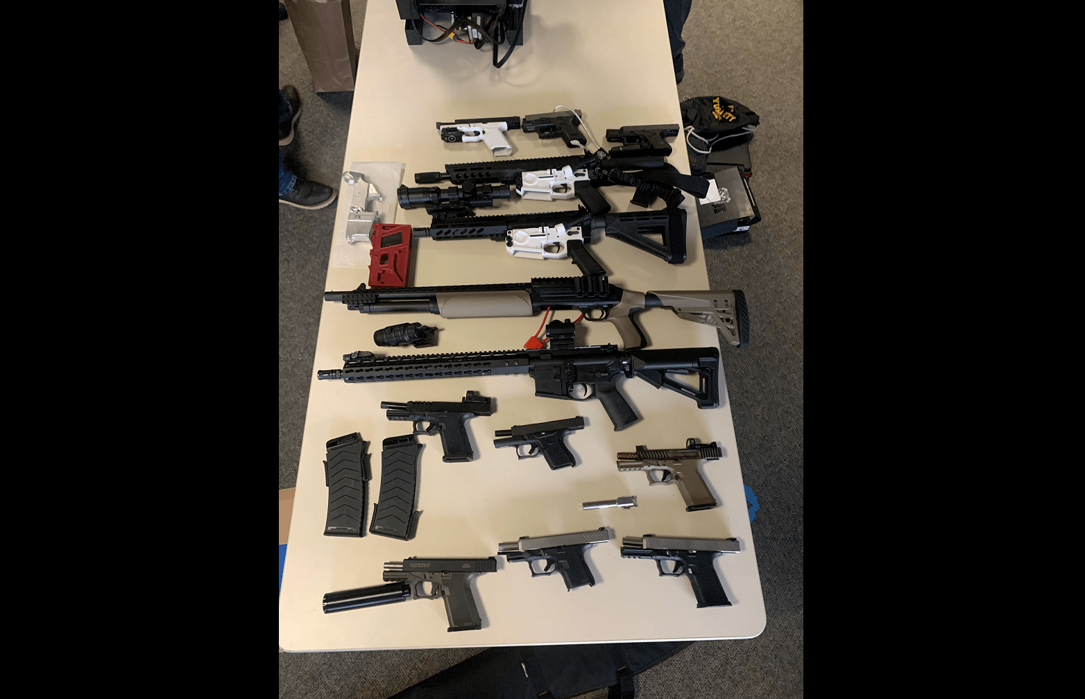 guns-confiscated-from-benjamin-tran-and-elizabeth-gordon-santa-rosa-police
