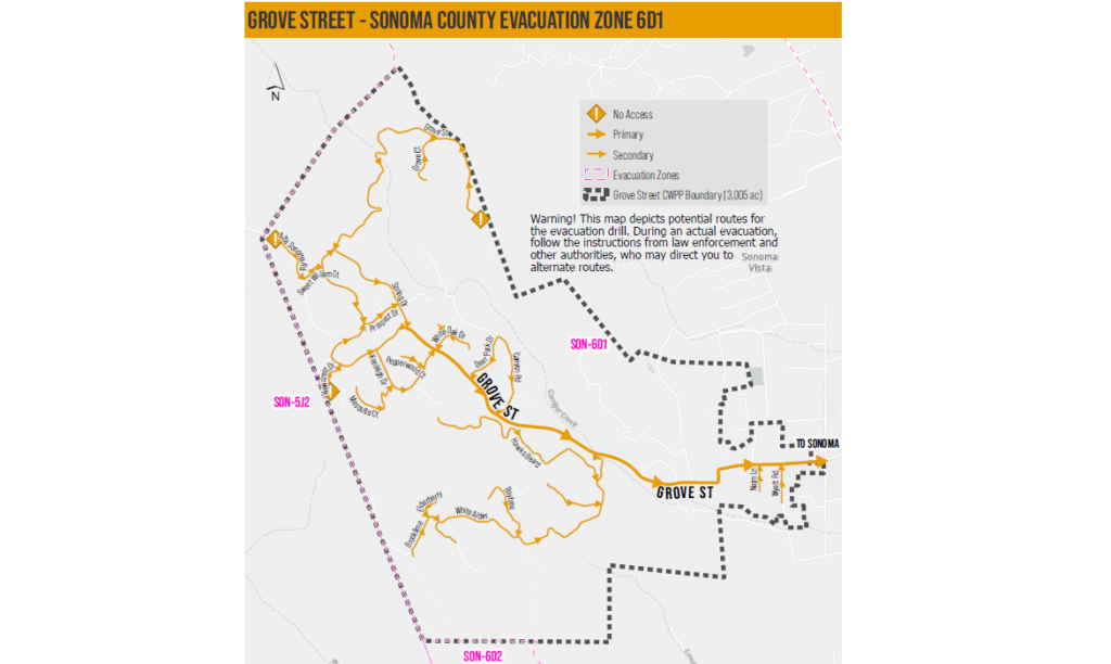 Evacuation Exercise Set for Sonoma Valley Neighborhoods - Vimarsana News