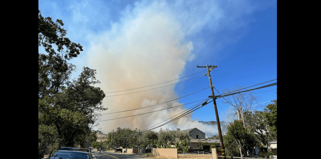Old Fire in Napa County Now 15 Percent Contained at 570 Acres - Vimarsana News
