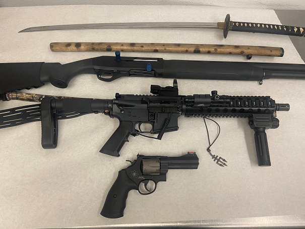weapons-confiscated-from-evan-weise-petaluma-police