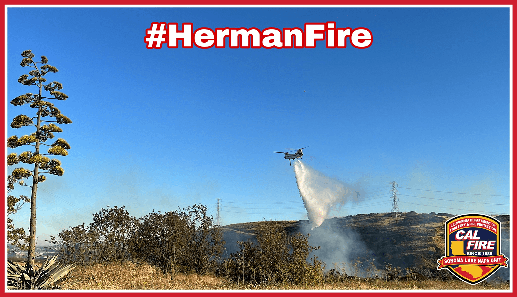 115Acre Herman Fire Near Benicia Contained KSRO