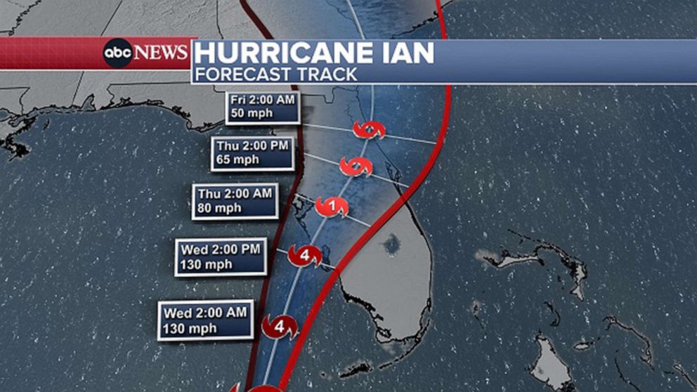 Hurricane Ian's path echoes destructive 2004 Hurricane Charley KSRO