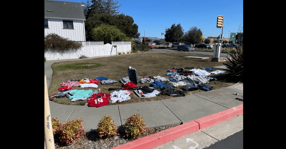 items-confiscated-from-alleged-dicks-sporting-goods-thieves-petaluma-police