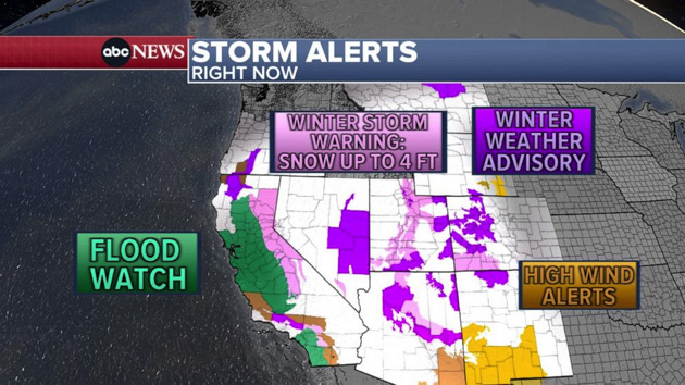 Flood Watches In Effect For More Than 26 Million People In California   Flood Watch Map 1673737190743 HpEmbed 16x9 992 