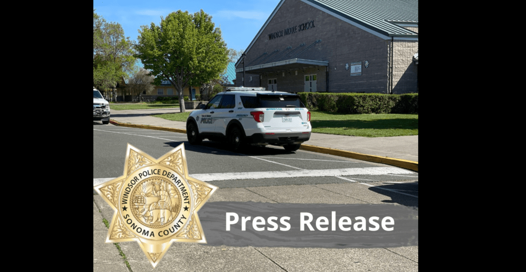 Windsor Middle School Interrupted by False Gunman Report Friday - Vimarsana News