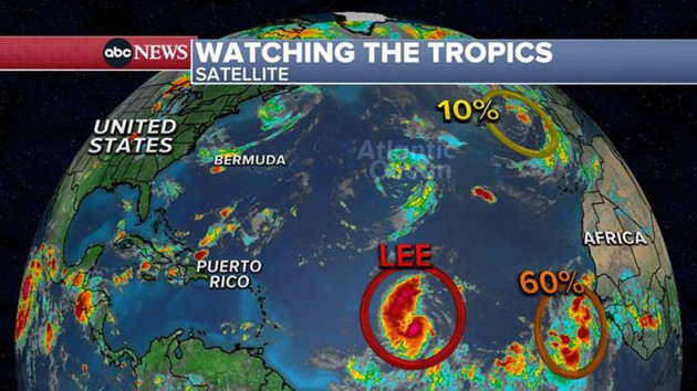 Tropical Storm Lee: Projected path, maps and hurricane tracker | KSRO