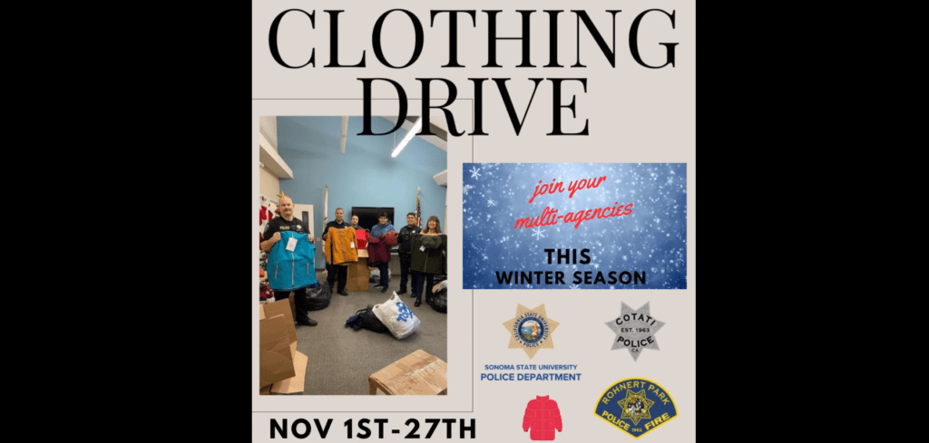 Rohnert Park, Cotati, and SSU Launches Warm Clothing Drive | KSRO