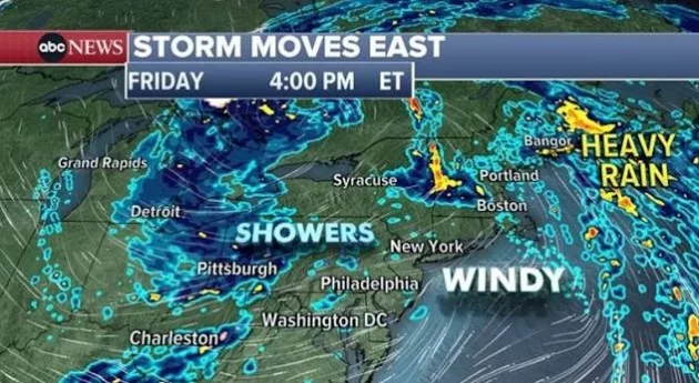 Major storm brings flash flooding, damaging winds to East Coast | KSRO