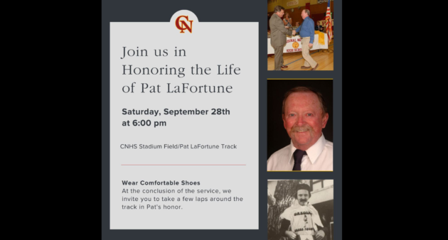 graphic-promoting-honoring-life-of-pat-lafortune-cardinal-newman-facebook-page