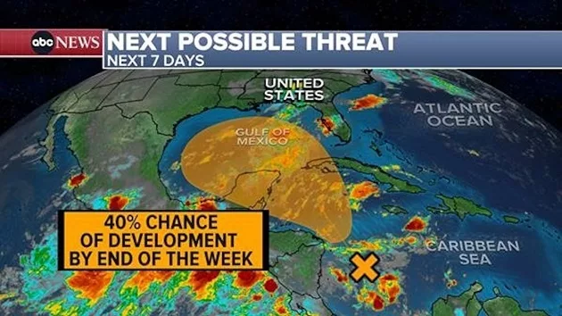 Still reeling from Helene's aftermath, a new tropical threat develops ...