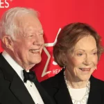 Former U.S. President Jimmy Carter^ Rosalynn Carter at the MusiCares 2015 Person Of The Year Gala at a Los Angeles Convention Center on February 6^ 2015 in Los Angeles^ CA