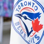 Detail of Blue Jays memorabilia. The Toronto Blue Jays are a professional baseball team located in Toronto^ Canada. Members of the Eastern Division of MLB