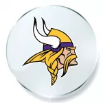 NFL Logo and Minnesota Vikings vector logo on white background.