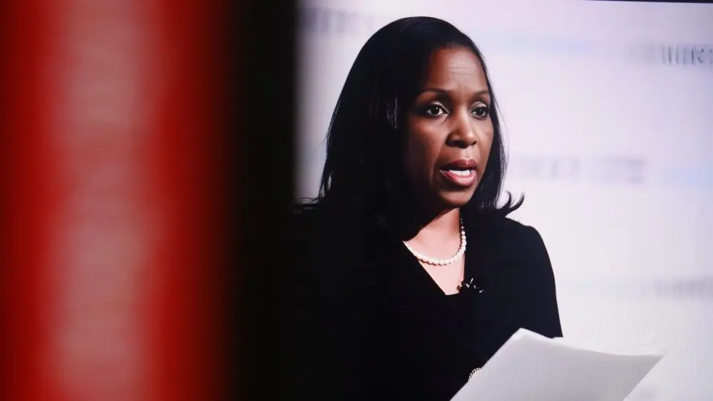 Lisa Cook^ a member of the Federal Reserve Board of Governors. New York^ US - 04 September 2025