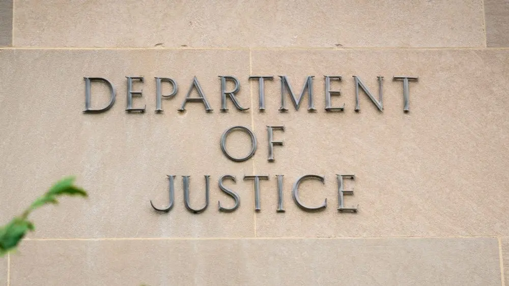 The United States Department of Justice (DOJ) in Washington D.C.^ USA