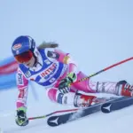 Mikaela SHIFFRIN (USA) in action during the FIS World Cup - Ladies' Giant Slalom held in SESTRIERE^ Italy - December 10^ 2016