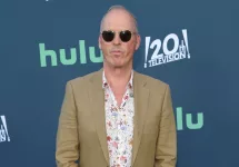 Michael Keaton arrives for Hulu’s ‘Dopesick’ FYC on June 14^ 2022 in Hollywood^ CA