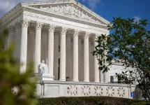 The United States Supreme Court is seen in Washington^ DC^ on July 01^ 2024.