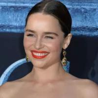 Emilia Clarke at the season 6 premiere of Game of Thrones at the TCL Chinese Theatre^ Hollywood. LOS ANGELES^ CA. April 10^ 2016.