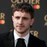 Paul Mescal attends The Olivier Awards 2023 at the Royal Albert Hall in London^ England. London^ United Kingdom - April 02^ 2023