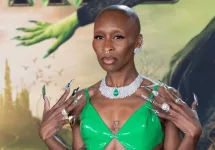 Cynthia Erivo at the premiere for Wicked at the Dorothy Chandler Pavilion. LOS ANGELES^ CA. November 09^ 2024