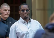 Sean “Diddy” Combs exiting the Crosby Street Hotel. Lower Manhattan NYC^ New York / USA - July 24^ 2019