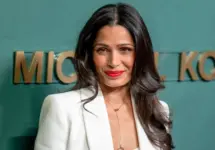 Freida Pinto attends the 16th annual God's Love We Deliver Golden Heart Awards at The Glasshouse on October 17^ 2022