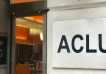 ACLU - AMERICAN CIVIL LIBERTIES UNION - sign at entrance to DC office. WASHINGTON^ DC - JANUARY 19^ 2019