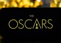 Oscars (Academy Awards) logo stock image. Aannual prestigious ceremony honoring excellence in the film industry and one of the most prominent award shows