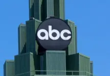 BURBANK^ CA/USA - MAY 2^ 2015: ABC Television Center building and Logo. ABC is a television broadcast corporation in the United States.