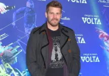 David Boreanaz arrives for the Cirque du Soleil's VOLTA Los Angeles Premier on January 21^ 2020 in Los Angeles^ CA