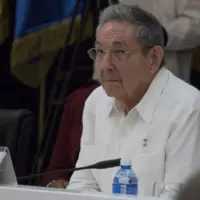 Cuban President Raul Castro at the Opening of the 22nd Meeting of the Association of Caribbean States Ministerial Council Havana^ Cuba. March 10th 2017