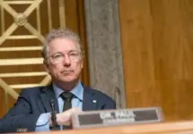 Committee Chairman Rand Paul during Senate Committee On Homeland Security and Governmental Affairs hearing to examine COVID whistleblower James Erdman III's testimony^ Dirsken Senate Office Building. WASHINGTON DC^ UNITED STATES^ MAY 13^ 2026