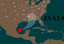 Hurricane Isaias. Tropical Storm Isaias is churning south of the Gulf Coast