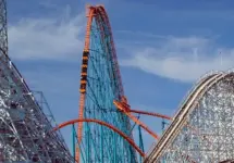 Goliath Roller Coaster Drop