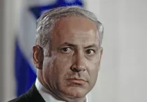 Israeli Prime Minister Benjamin Netanyahu. WASHINGTON DC^ USA - JULY 9^ 1996