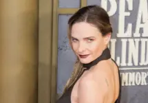 Rebecca Ferguson wearing dress by Theyskens attends US premiere of Netflix's Peaky Blinders: The Immortal Man at DGA theater in New York^ NY on March 10^ 2026.