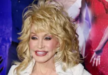 Dolly Parton at the Grauman's Chinese Theater in Los Angeles^ California^ United States on January 9^ 2012.