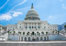 The United States Capitol in Washington^ DC.