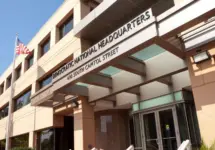 Democratic National Committee Headquarters in Washington^ DC on September 10^ 2016. The DNC is the formal governing body for the United States Democratic Party.