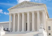US Supreme court building on the capitol hill in Washington DC^ United States of America