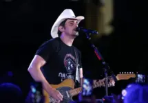 Brad Paisley performs in concert at the CMA Music Festival - Night 4 on June 11^ 2017 at Nissan Stadium in Nashville^ Tennessee.
