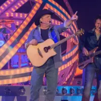 Garth Brooks performs before a sold out crowd at the Sleep Train Arena in Sacramento^ CA/USA - 3/27/2015