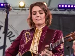 Brandi Carlile performs at The Newport Folk Festival in Rhode Island Newport^ Rhode Island^ USA - July 26^2019